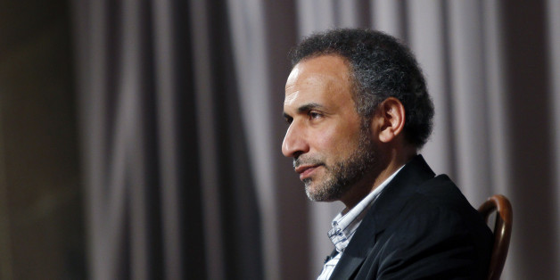 Author Tariq Ramadan is seen during an interview with Reuters in New York April 8, 2010. Ramadan, a Swiss citizen of Egyptian origin who was born in Switzerland, has written extensively on Western Muslims and on Islam. He is president of the thinktank European Muslim Network in Brussels and teaches at Britain's Oxford University. REUTERS/Mike Segar (UNITED STATES - Tags: MEDIA POLITICS RELIGION SOCIETY)