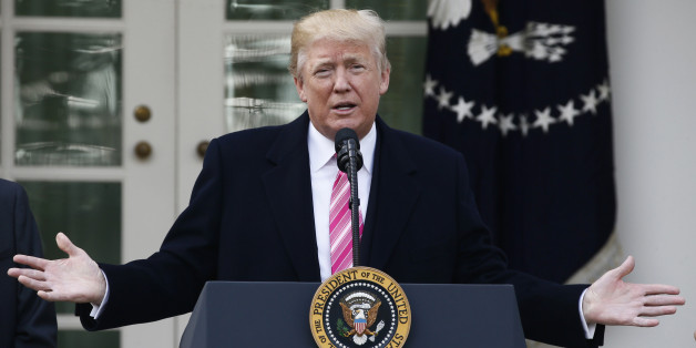 U.S. President Donald Trump speaks prior to participating in the 70th National Thanksgiving turkey pardoning ceremony in the Rose Garden of the White House in Washington, U.S., November 21, 2017. REUTERS/Jim Bourg