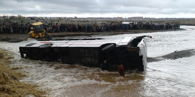 Un nourrisson porté disparu après le dérapage d'un autocar entre El Jadida et Marrakech
