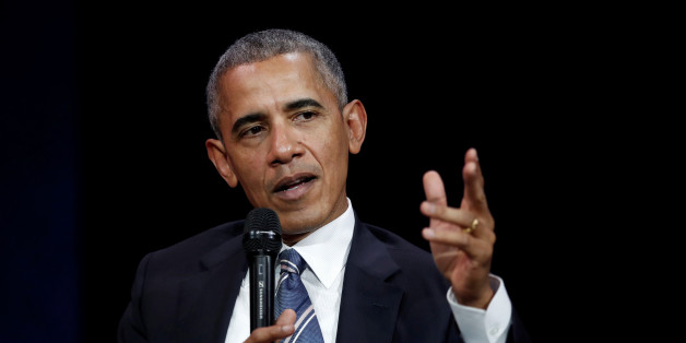 Barack Obama sagt, Frauen sollten die Welt regieren, weil "Männer einige Probleme haben"