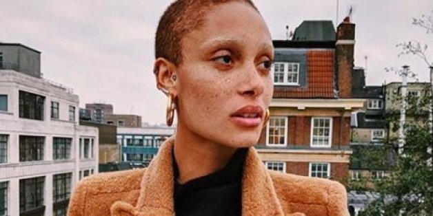 Model Adwoa Aboah arrives for the presentation of the Burberry collection during London Fashion Week Spring/Summer 2017 in London, Britain, September 19, 2016. REUTERS/Luke MacGregor