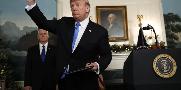 Lallte sich durch seine Rede: Donald Trump