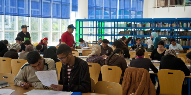 Bibliothèque de l'université Mohammed V de Rabat.