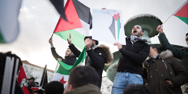 Radikale Palästinenser kapern Demonstration in München
