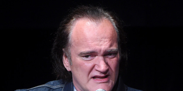 NEW YORK, NY - APRIL 28: Quentin Tarantino speaks onstage during the panel for the 'Reservoir Dogs' Screening during 2017 Tribeca Film Festival on April 28, 2017 in New York City. (Photo by Jamie McCarthy/Getty Images for Tribeca Film Festival)