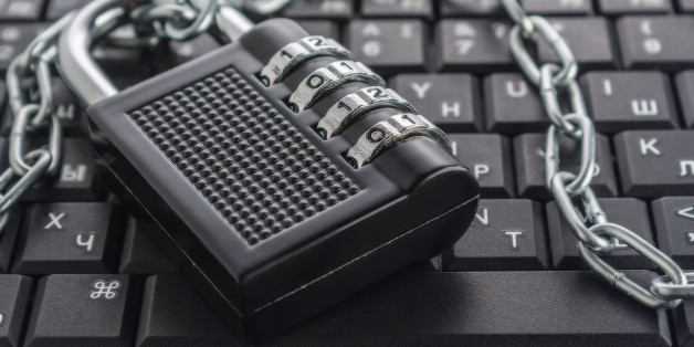 The concept of an encrypted Internet connection.