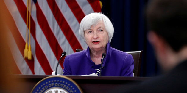 U.S. outgoing Federal Reserve Chair Janet Yellen holds a news conference after a two-day Federal Open Market Committee (FOMC) meeting in Washington, U.S. December 13, 2017. REUTERS/Jonathan Ernst