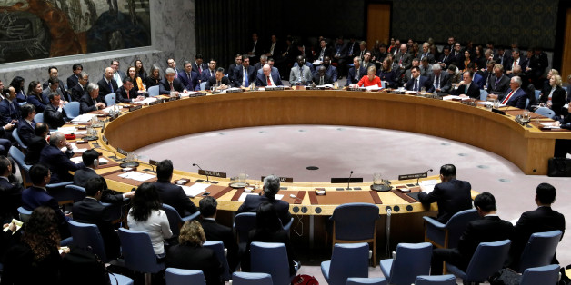 The United Nations Security Council meets on North Korea's nuclear program at U.N. headquarters in New York City, New York, U.S., December 15, 2017. REUTERS/Brendan McDermid