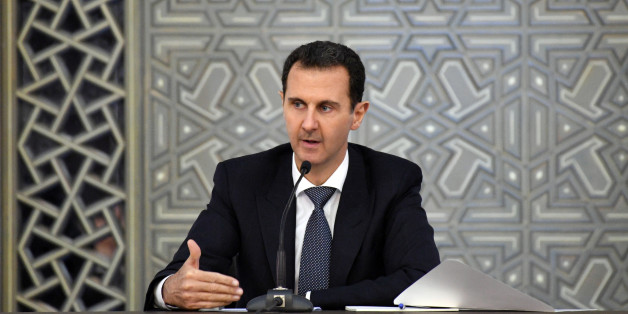 Syrian President Bashar al-Assad as seen in Damascus, Syria November 14, 2017. SANA/Handout via REUTERS ATTENTION EDITORS - THIS PICTURE WAS PROVIDED BY A THIRD PARTY. REUTERS IS UNABLE TO INDEPENDENTLY VERIFY THE AUTHENTICITY, CONTENT, LOCATION OR DATE OF THIS IMAGE. FOR NOT FOR SALE FOR MARKETING OR ADVERTISING CAMPAIGNS.