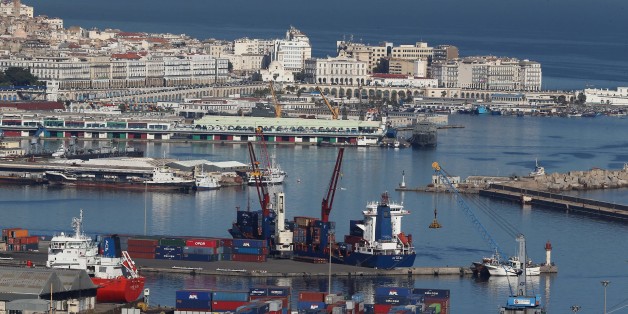 Algiers Port, General View of Algiers on November 24, 2017 Algerian voters are choosing new local leaders in an election marked by the frustration of growing poverty caused by low oil prices. More than 50 political parties present candidates in Thursday's elections for mayors and council members in 1,541 cities and 48 local assemblies (Photo by Billal Bensalem/NurPhoto via Getty Images)