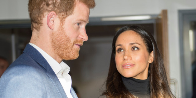 Britain's Prince Harry and his fiancee Meghan Markle visit the Nottingham Academy school in Nottingham, Britain, December 1, 2017. REUTERS/Andy Stenning/Pool