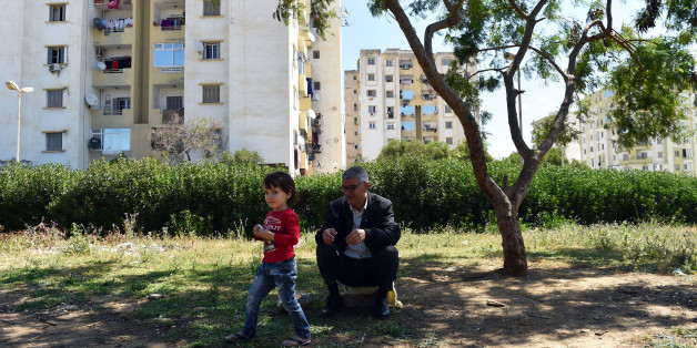 A view of the Sidi Mhamed social housing in Algiers' southern- suburb of Birtouta on April 30, 2017. / AFP PHOTO / RYAD KRAMDI / RYAD KRAMDI (Photo credit should read RYAD KRAMDI/AFP/Getty Images)