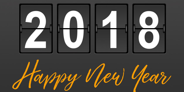 3D Year 2018 Countdown Clock