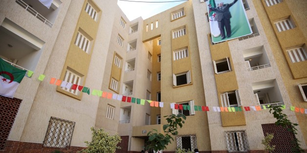 Oct. 7, 2015 - Algiers, ALGERIA - In Algiers, on 7th October 2015, more than 4000 families are in poverty and they moving for social housing in Meftah Blida. (Photo by Billal Bensalem/NurPhoto) (Photo by NurPhoto/NurPhoto via Getty Images)
