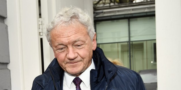 Belgium's Minister of Mobility Francois Bellot leaves after a meeting of the consultative committee with ministers of the Federal government, the regional governments and the community governments, in Brussels, on February 20, 2017.
This meeting with the different governments is called when matters involving multiple levels are discussed. The fly over Brussels and noise pollution will be in the discussions. / AFP / BELGA / ERIC LALMAND / Belgium OUT (Photo credit should read ERIC LALMAND/AFP/Getty Images)