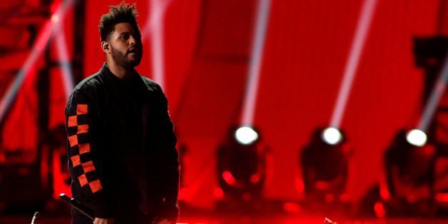 The Weeknd performs during the iHeartRadio Music Festival at T-Mobile Arena in Las Vegas, Nevada U.S. September 22, 2017. REUTERS/Steve Marcus