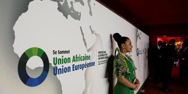 An hostess is seen during the 5th African Union - European Union (AU-EU) summit in Abidjan, Ivory Coast November 29, 2017. REUTERS/Thierry Gouegnon