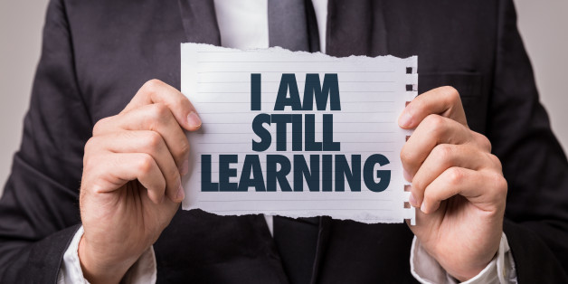 I Am Still Learning paper sign