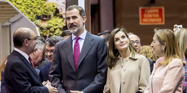 MADRID, SPAIN - JANUARY 17: Spanish Royals King Felipe VI of Spain and Queen Letizia of Spain Inugurate FITUR International Tourism Fair 2018 at Ifema on January 17, 2018 in Madrid. Prime Minister Mariano Rajoy confirmed that Spain became the second most visited country in the world last year, after France, with 82 million visits. A year on year increase of 9% making 2017 the fifth consecutive year of growth. Tourism earnings also grew 12% to 87 billion euros (104 billion US dollars) Spain. (P