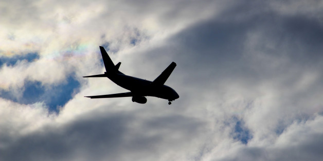 Avion en phase d'atterrissage