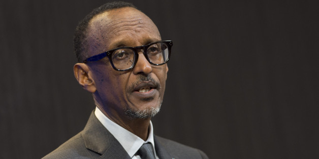 Rwandan President Paul Kagame speaks during a discussion on 'Flagship Reforms for a More Effective African Union,' at the Brookings Institution in Washington, DC, September 21, 2017. / AFP PHOTO / SAUL LOEB (Photo credit should read SAUL LOEB/AFP/Getty Images)