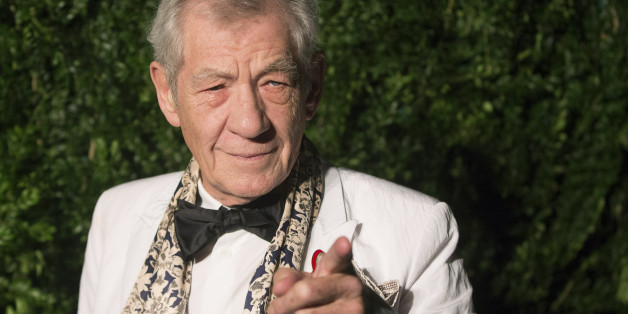 British actor Ian McKellen attends the Evening Standard Theatre awards in London November 30, 2014. REUTERS/Neil Hall (BRITAIN - Tags: ENTERTAINMENT)