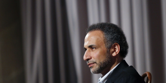 Author Tariq Ramadan is seen during an interview with Reuters in New York April 8, 2010. Ramadan, a Swiss citizen of Egyptian origin who was born in Switzerland, has written extensively on Western Muslims and on Islam. He is president of the thinktank European Muslim Network in Brussels and teaches at Britain's Oxford University. REUTERS/Mike Segar (UNITED STATES - Tags: MEDIA POLITICS RELIGION SOCIETY)