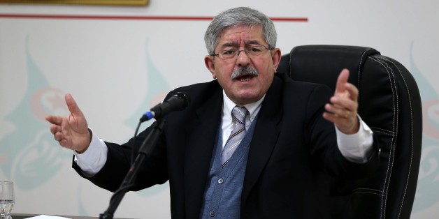 Ahmed Ouyahia Party Leader (RND) and Prime Minister Leads a Press Conference Saturday, January 20, 2018 in Algiers, Algeria, which will take place after the work of the National Council of RND (Photo by Billal Bensalem/NurPhoto via Getty Images)