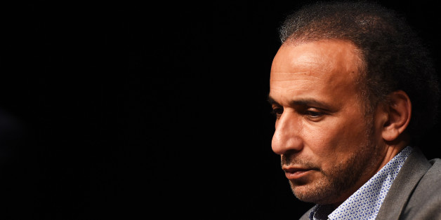 Swiss Islamologist Tariq Ramadan takes part in a conference on the theme 'Live together', on March 26, 2016 in Bordeaux. / AFP / MEHDI FEDOUACH        (Photo credit should read MEHDI FEDOUACH/AFP/Getty Images)