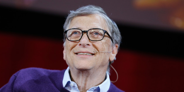 NEW YORK, NY - FEBRUARY 13: Bill Gates speaks during the Lin-Manuel Miranda In conversation with Bill & Melinda Gates panel at Hunter College on February 13, 2018 in New York City. (Photo by John Lamparski/Getty Images)