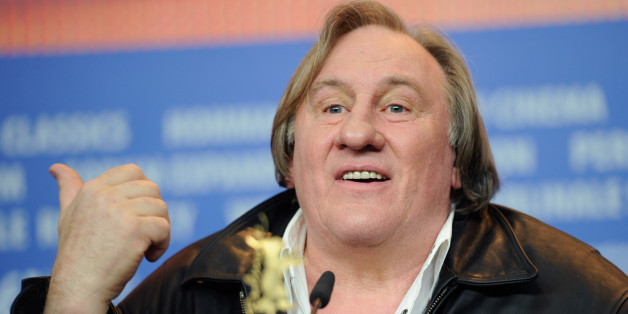 Actor Gerard Depardieu attends a new conference to promote the movie 'Saint Amour' at the 66th Berlinale International Film Festival in Berlin, Germany February 19, 2016. REUTERS/Stefanie Loos