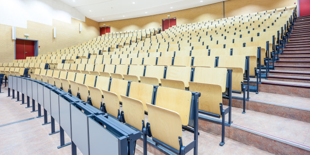 This auditorium is in the university of the city