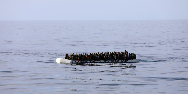 Image d'illustration (migrants au large de la Libye).