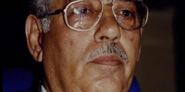 President of Algeria Ali Kafi attends the Organisation of African Unity (OAU) Summit in Cairo. (Photo by Frederic Neema/Sygma via Getty Images)