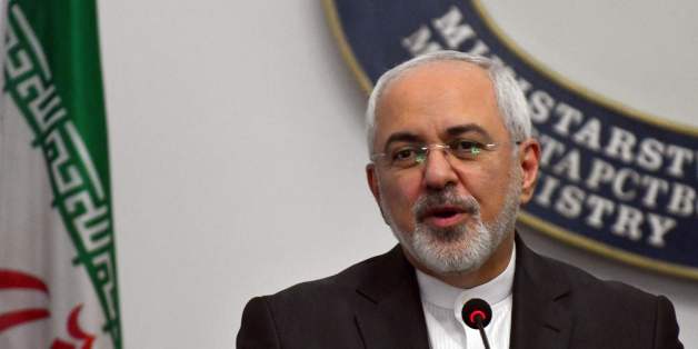 Foreign Minister of The Islamic Republic of Iran, Mohammad Javad Zarif speaks during a joint press conference with his Bosnian counterpart Igor Crnadak in Sarajevo on March 2, 2018.Minister Zarif is on an official two-day visit to Bosnian capital. / AFP PHOTO / ELVIS BARUKCIC (Photo credit should read ELVIS BARUKCIC/AFP/Getty Images)