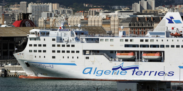 'El Djazair II', a ship of the shipping company Algerie Ferries is seen at the ferry terminal in Marseille prior to leave to Algeria, on July 13, 2011, at . A strike by Air Algerie cabin crew who want a 106-percent pay rise left thousands of angry travellers stranded in Paris, Marseille and Nice airports, France's transport ministry said. AFP PHOTO/GERARD JULIEN (Photo credit should read GERARD JULIEN/AFP/Getty Images)