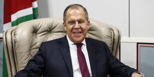 WINDHOEK, NAMIBIA - MARCH 5, 2018: Russia's Foreign Minister Sergei Lavrov during a meeting with Namibia's Minister of International Relations and Cooperation Netumbo Nandi-Ndaitwah. Alexander Shcherbak/TASS (Photo by Alexander Shcherbak\TASS via Getty Images)