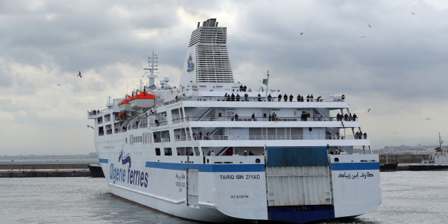 Boat passenger Tarik Ibn Ziad arrival at the port of Algiers, Algeria from the port of Marseille, France, on April 24, 2016.It is the country's principal maritime facility for general cargo and passengers The transport network is central to realising Algeria's economic growth potential.(Photo by Billal Bensalem/NurPhoto via Getty Images)