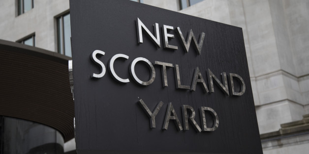 The Metropolitan Police's revolving sign their new headquarters at New Scotland Yard in Westminster, London. Scotland Yard (officially New Scotland Yard, though an Old Scotland Yard has never existed) is a metonym for the headquarters of the Metropolitan Police Service, the territorial police force responsible for policing most of London. The Metropolitan Police Service employs around 31,000 officers plus about 13,000 police staff and 2,600 Police Community Support Officers (PCSOs). The Met cove