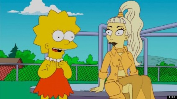 Lady Gaga Gets Animated In The Simpsons Video Photos Huffpost Uk 