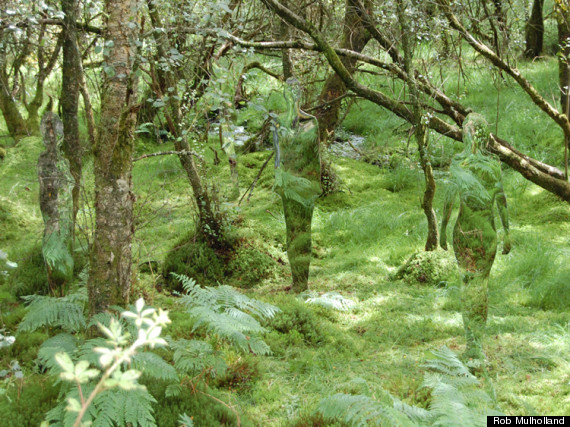rob mulholland reflective sculptures