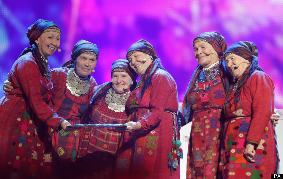 Eurovision Song Contest 2012 Sweden Wins With Russian Grannies Second 