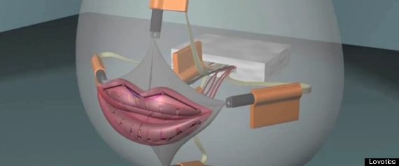 Robotic Kissing Mouth For Long Distance Relationships