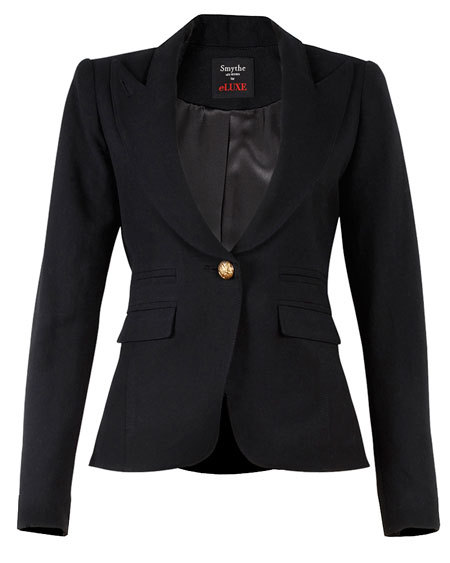 Smythe Teams Up With Eluxe To Design A Chic Little Black Jacket