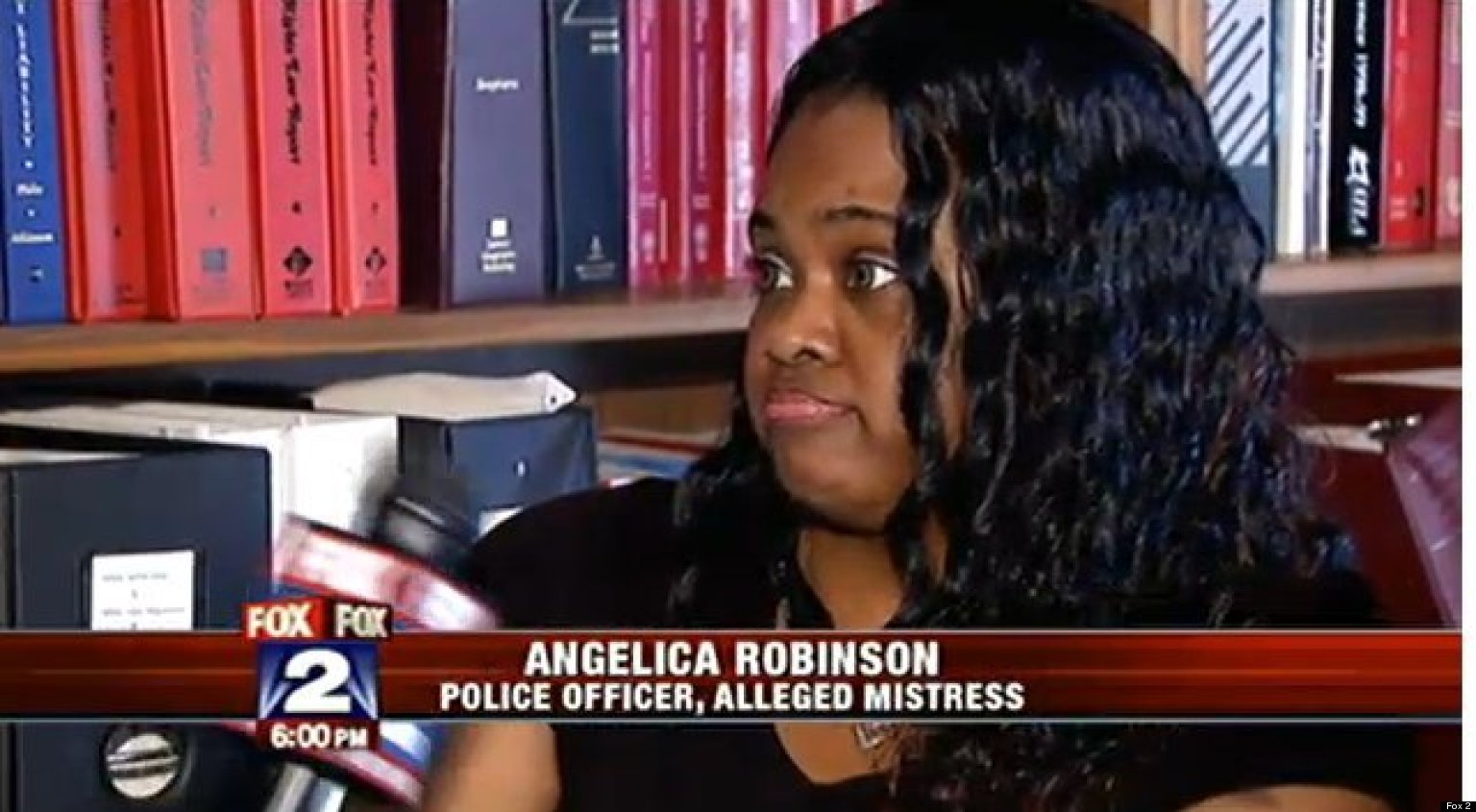 Angelica Robinson, Alleging Affair With Detroit Police Chief Ralph