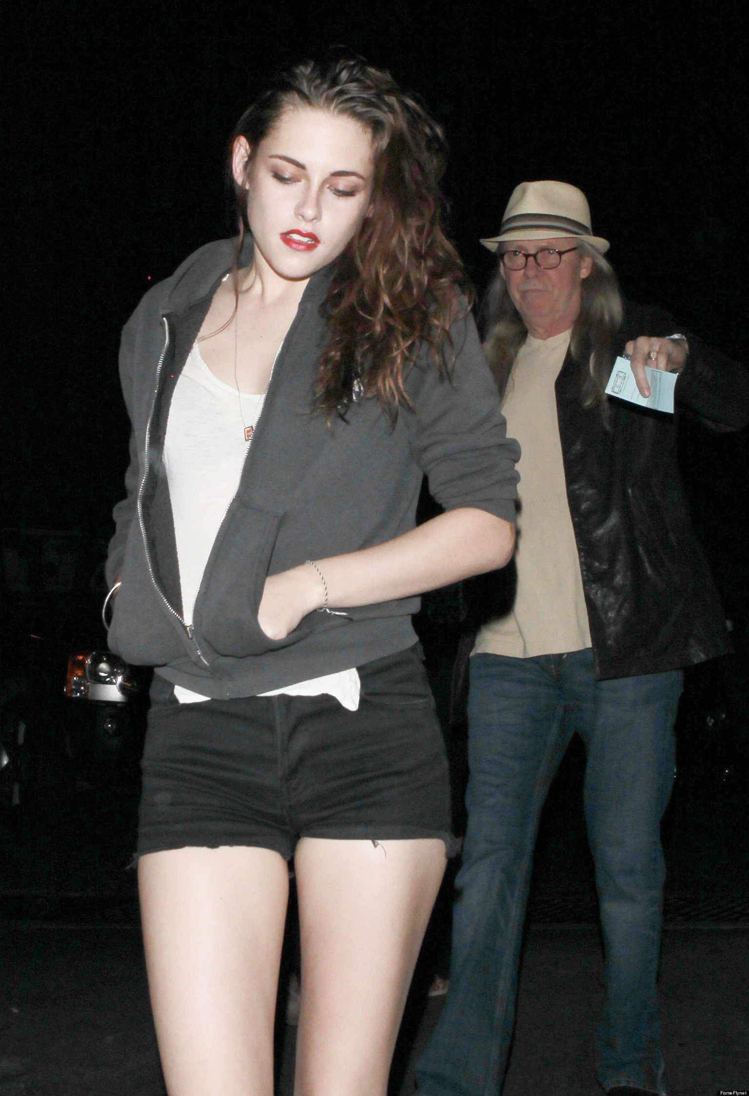 Kristen Stewart's Legs Steal The Show As She Sports Short Shorts To