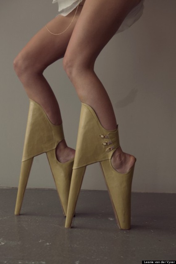really high high heels