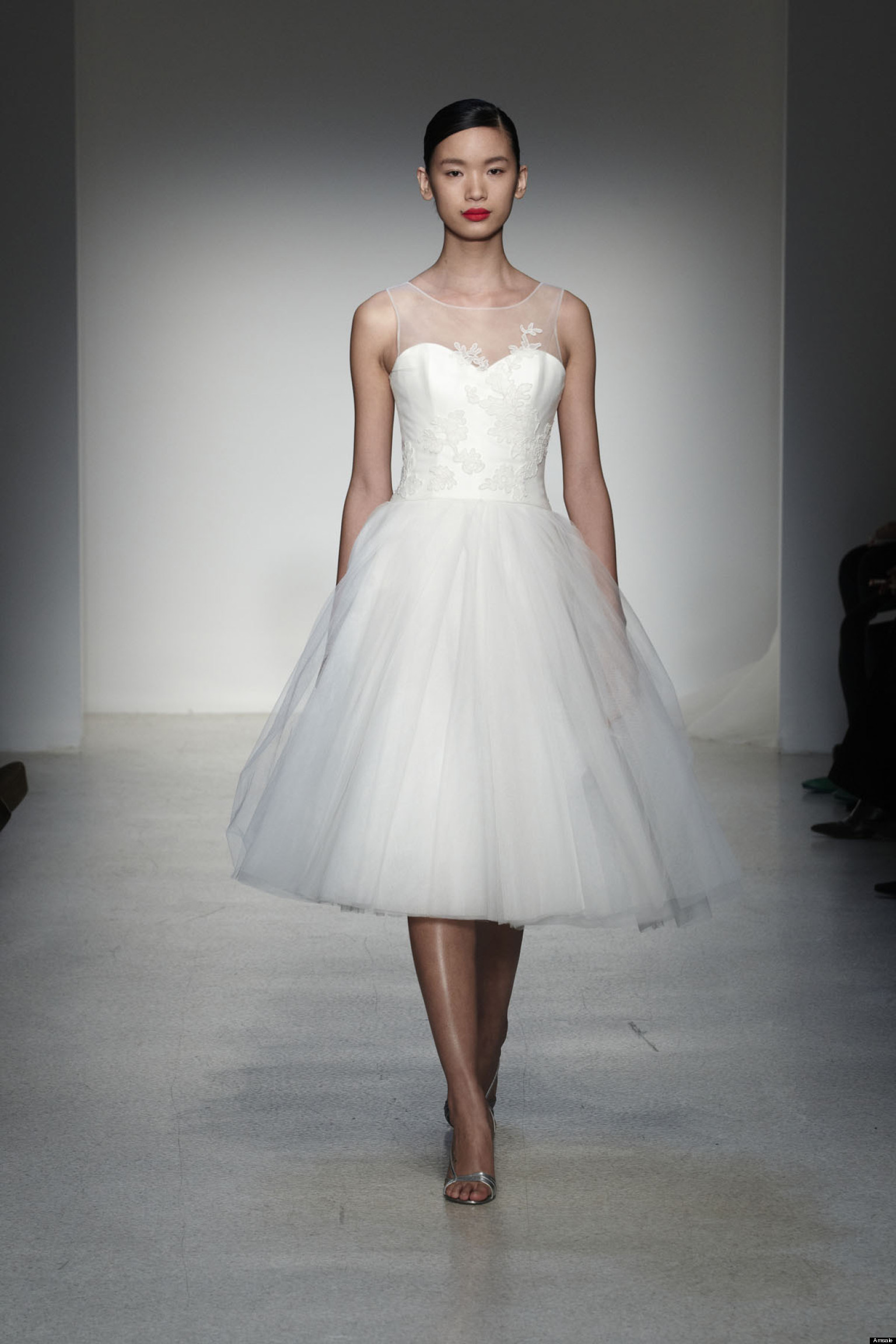 amsale bijou wedding dress