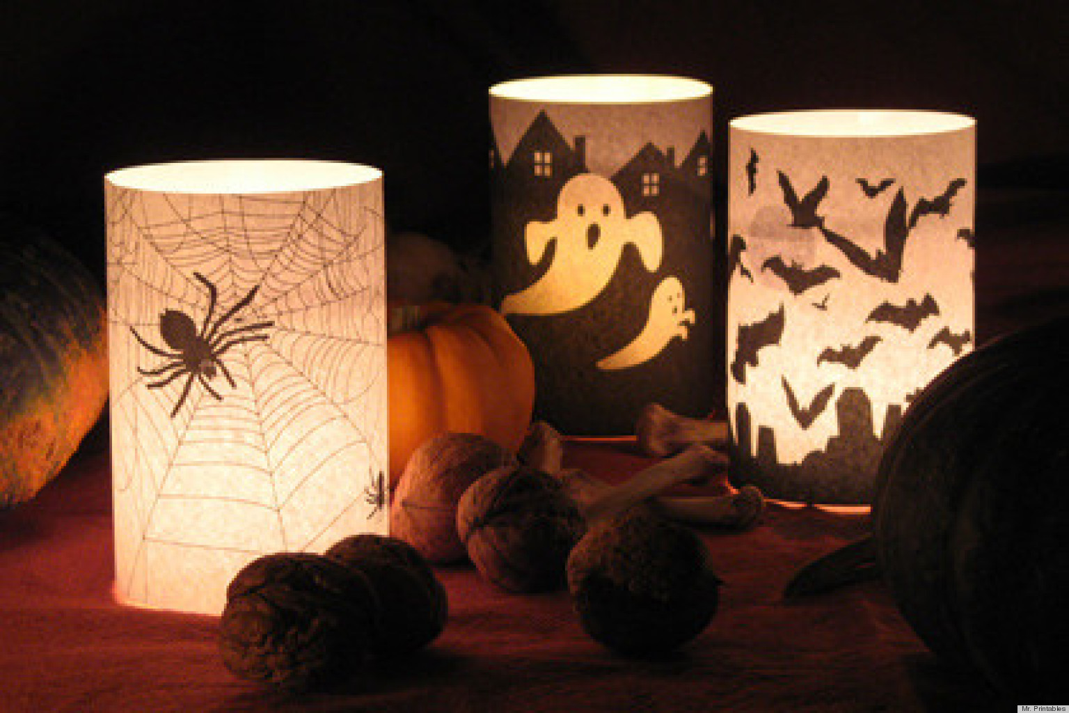 Halloween Printables: 10 Free Cards, Luminaries, Boxes And Labels ...