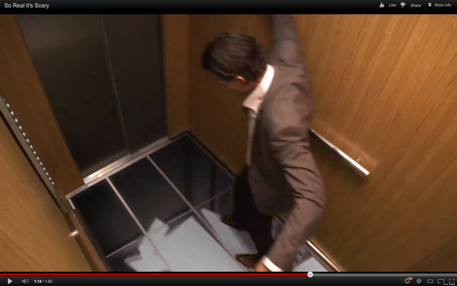 Guy Shits Himself In Elevator